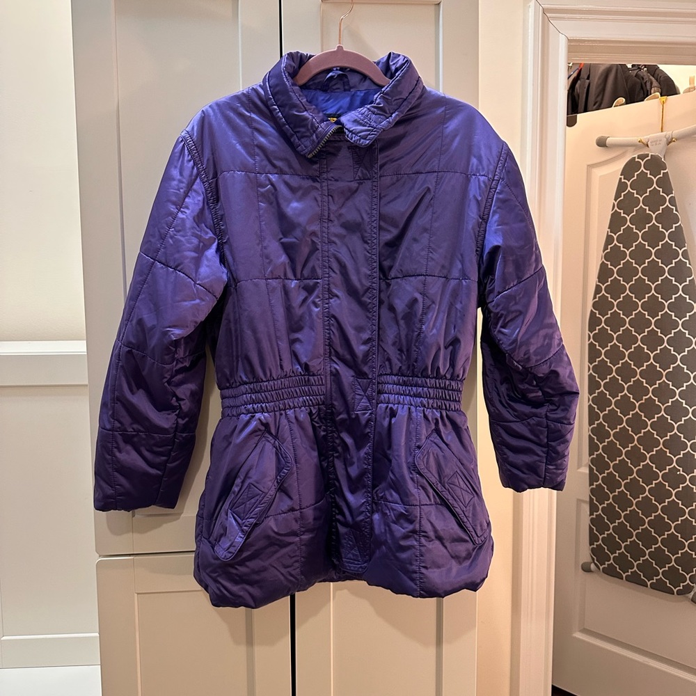 Purple vintage Eddie Bauer coat from 80s or 90s